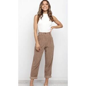 Petal & Pup Brown Trousers